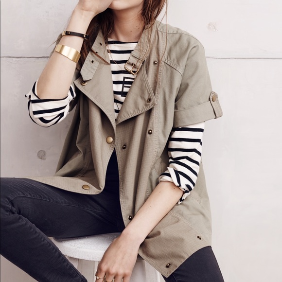 MADEWELL sahara shortsleeve jacket - Picture 2 of 10